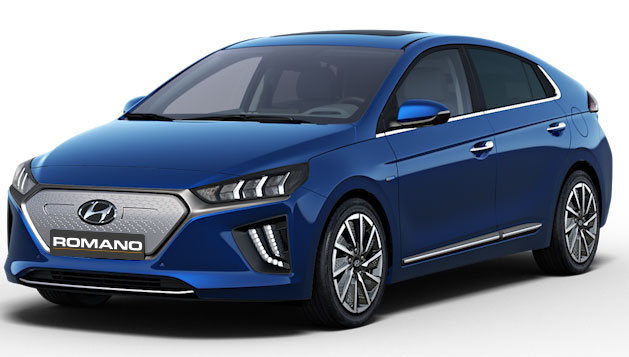 HYUNDAI IONIQ ELETTRICA NOLEGGIO LUNGO TERMINE Foto Hyundai Ioniq Noleggio Lungo Termine