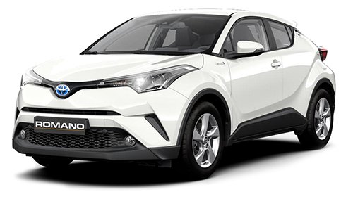 TOYOTA C-HR HYBRID N1 NOLEGGIO LUNGO TERMINE Foto Toyota C-HR Noleggio Lungo Termine